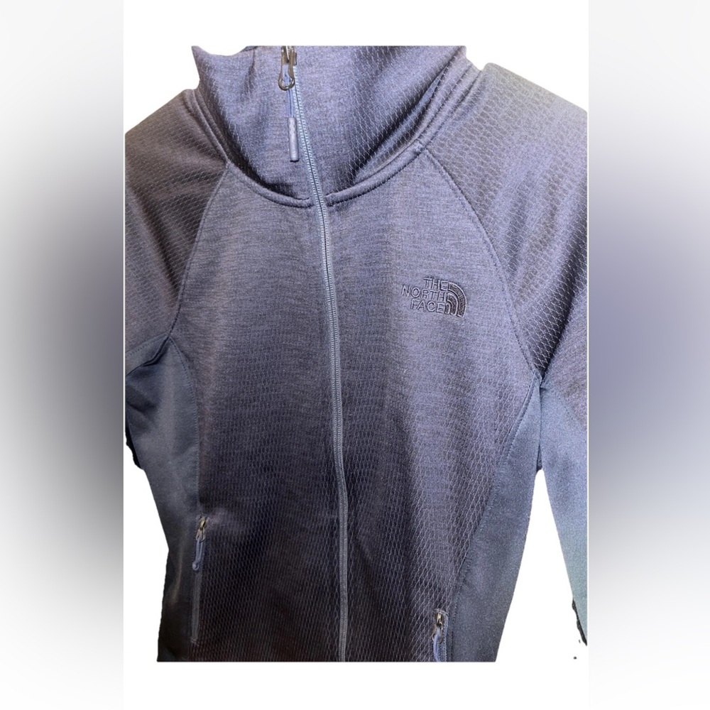 The North Face Women's Arcata Full-Zip Lightweight Jacket Navy Blue Size M EUC - Picture 4 of 7